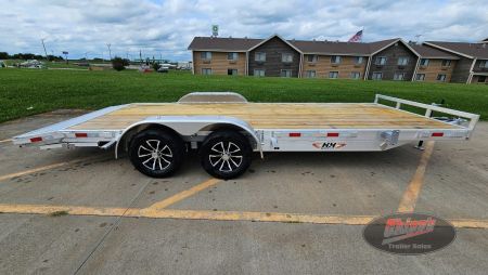 New 2027 H&H Trailers 82x18+2 Aluminum Car Hauler