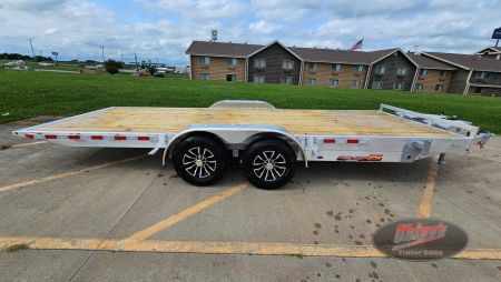 New 2027 H&H Trailers 82x20 Aluminum Electric Tilt Car Hauler