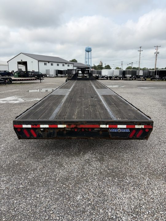 Used 2020 Load Trail Low-Pro Gooseneck (102" x 40') 24K Flatbed Trailer