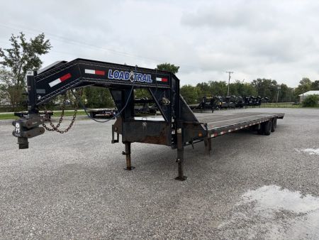 Used 2020 Load Trail Low-Pro Gooseneck (102  x 40') 24K Flatbed Trailer