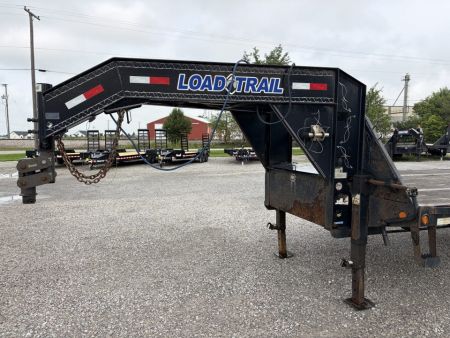 Used 2020 Load Trail Low-Pro Gooseneck (102" x 40') 24K Flatbed Trailer