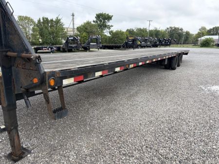 Used 2020 Load Trail Low-Pro Gooseneck (102" x 40') 24K Flatbed Trailer