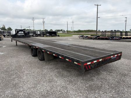 Used 2020 Load Trail Low-Pro Gooseneck (102" x 40') 24K Flatbed Trailer