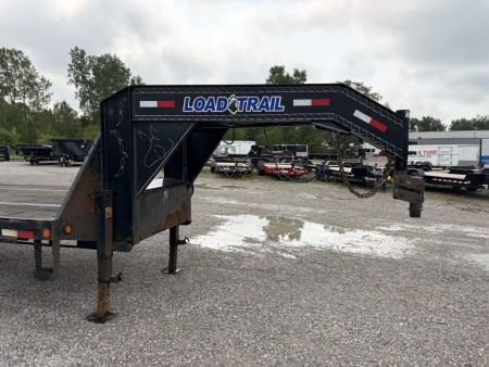 Used 2020 Load Trail Low-Pro Gooseneck (102" x 40') 24K Flatbed Trailer