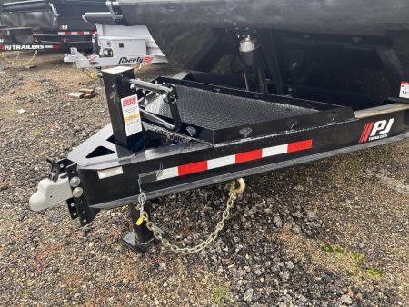 New 2027 PJ Trailers 7 X 16 FT LOW PRO TELESCOPIC DUMP TRAILER 15K GVWR