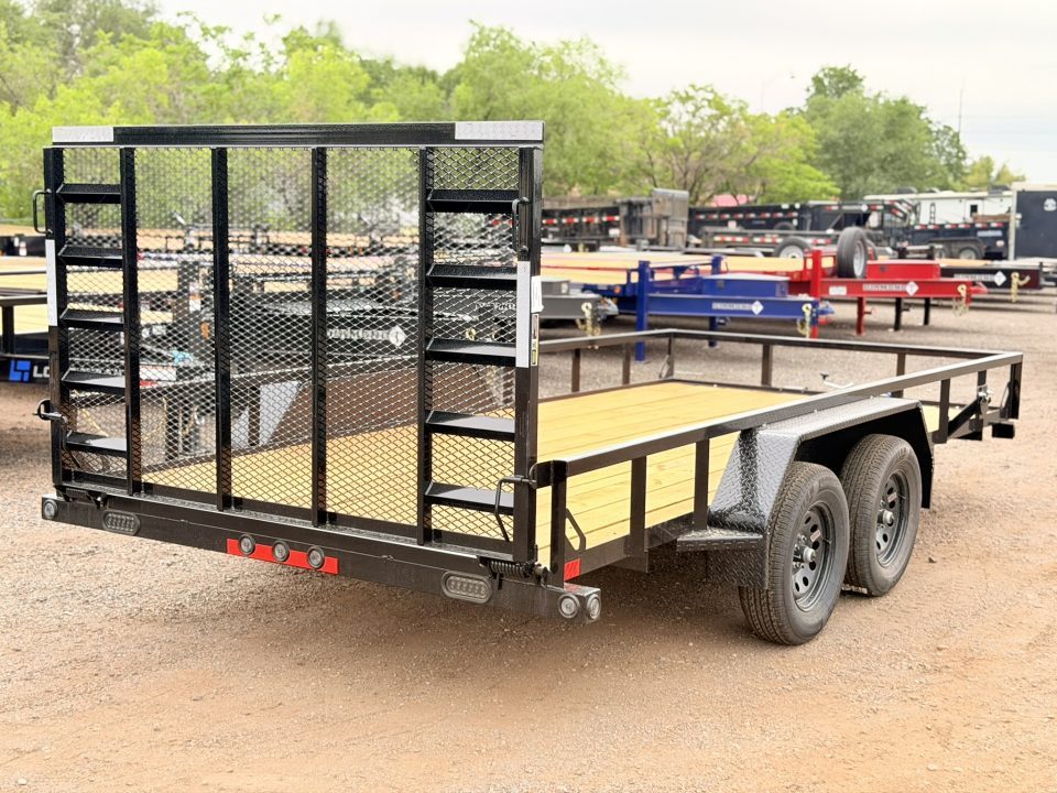 New 2026 Load Trail 7-16 Tandem Axle Ramp Gate Utility 7K GVWR