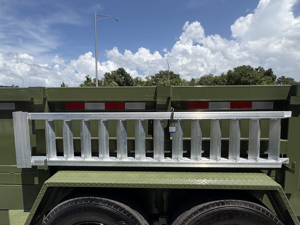 New 2027 Prospector 7X16 X 2FT sides 16K Dump Trailer Olive Green - INCLUDES SPARE & GPS!!