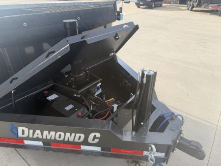New 2027 Diamond C 81 X 16 LPT208 Dump Trailer