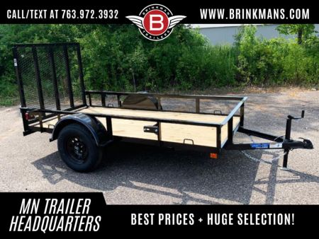 New Top Hat 60  x 10' Steel Utility Trailer w/ Ramp