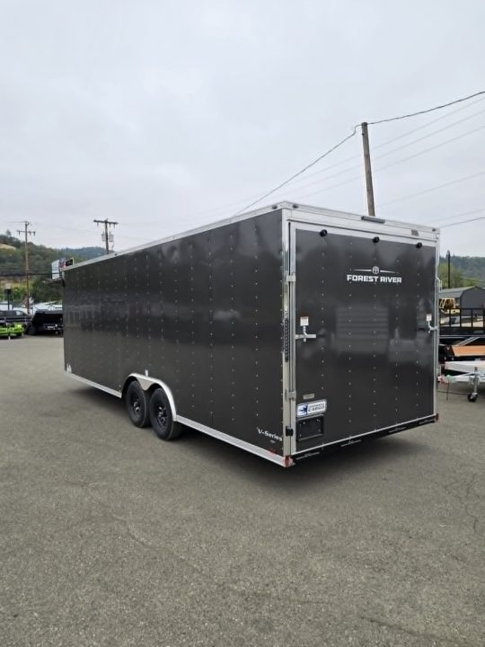 New SALE! ENCLOSED CAR HAULER CARGO BOX 2027 CONTINENTAL VHW8524TA3 8.5X24 10,000 GVWR TRAILER