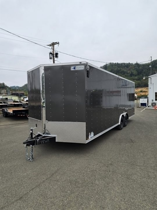 New SALE! ENCLOSED CAR HAULER CARGO BOX 2027 CONTINENTAL VHW8524TA3 8.5X24 10,000 GVWR TRAILER