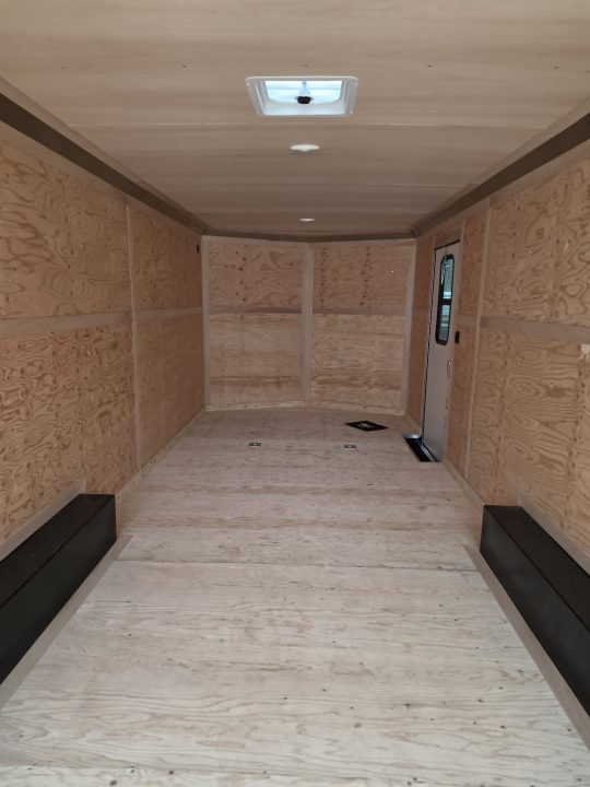 New SALE! ENCLOSED CAR HAULER CARGO BOX 2027 CONTINENTAL VHW8524TA3 8.5X24 10,000 GVWR TRAILER