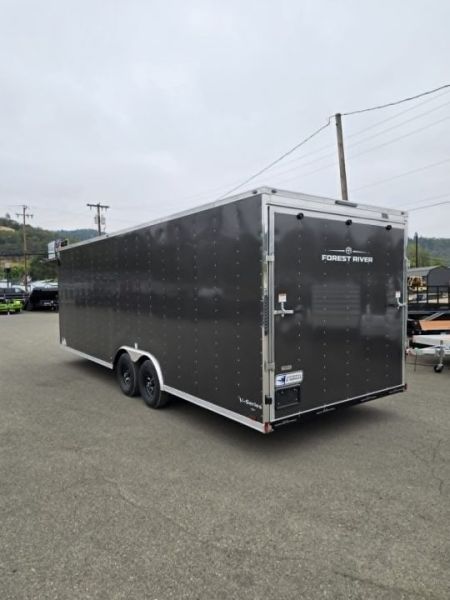 New SALE! ENCLOSED CAR HAULER CARGO BOX 2027 CONTINENTAL VHW8524TA3 8.5X24 10,000 GVWR TRAILER