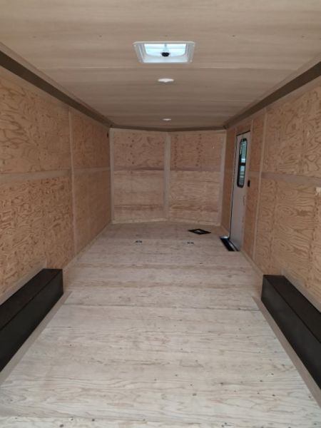 New SALE! ENCLOSED CAR HAULER CARGO BOX 2027 CONTINENTAL VHW8524TA3 8.5X24 10,000 GVWR TRAILER