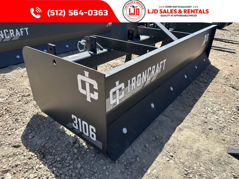 New 2026 IronCraft - 6FT Standard Box Blade Blade