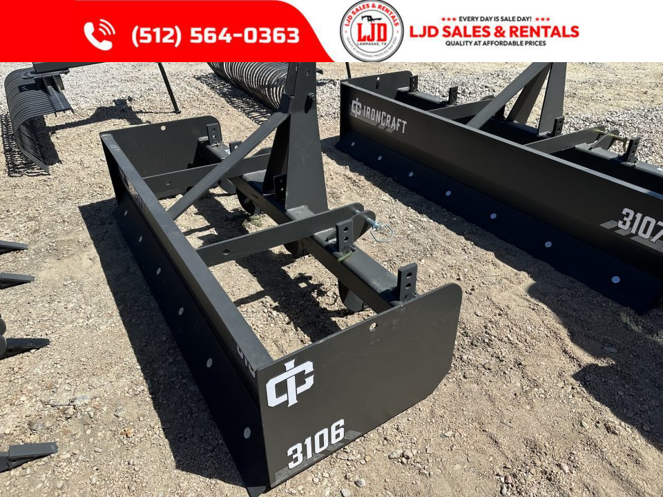New 2026 IronCraft - 6FT Standard Box Blade Blade