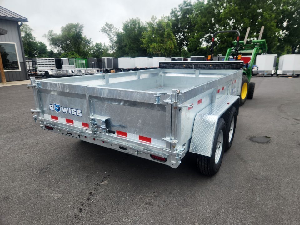 New 2027 BWISE DT12 81.5x12 12K Tandem Axle Dump Trailer