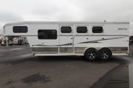 Used 2015 Trails West Sierra SpeciaLite 3 Horse Trailer