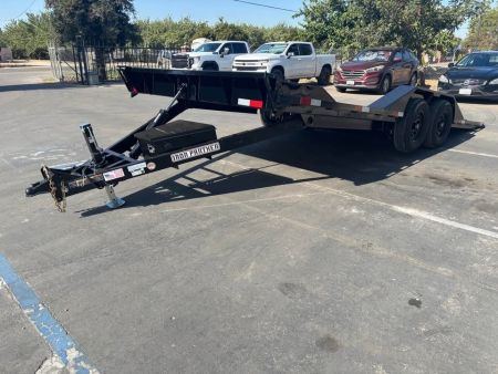 New 2026 Iron Panther Power Tilt Drive Over Fender Car Hauler 9,999 Lbs GVWR