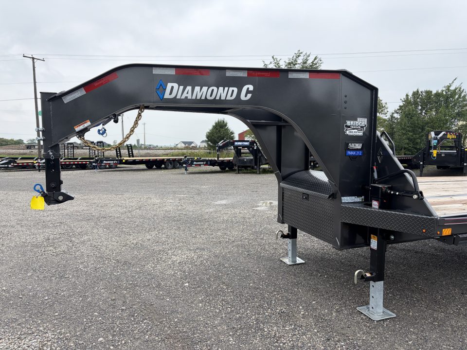 New 2026 Diamond C Trailers FMAX212L35X102MR (30' + 5' X 102") 25.9K Max Ramp Flatbed Trailer