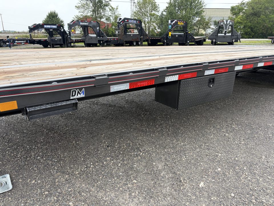 New 2026 Diamond C Trailers FMAX212L35X102MR (30' + 5' X 102") 25.9K Max Ramp Flatbed Trailer