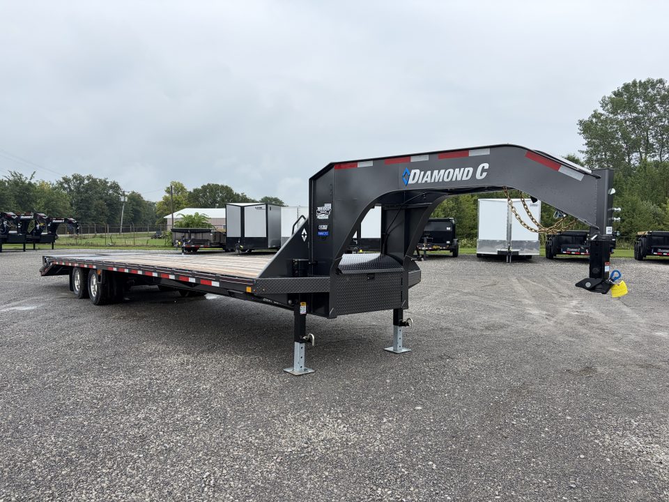 New 2026 Diamond C Trailers FMAX212L35X102MR (30' + 5' X 102") 25.9K Max Ramp Flatbed Trailer
