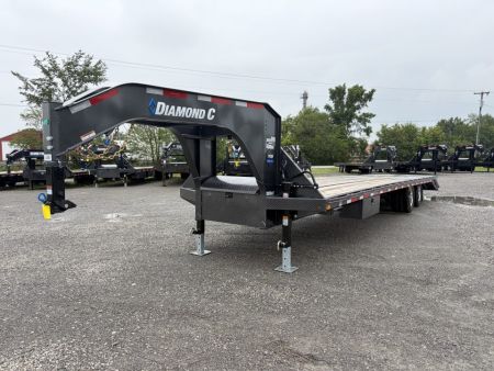 New 2026 Diamond C Trailers FMAX212L35X102MR (30' + 5' X 102") 25.9K Max Ramp Flatbed Trailer