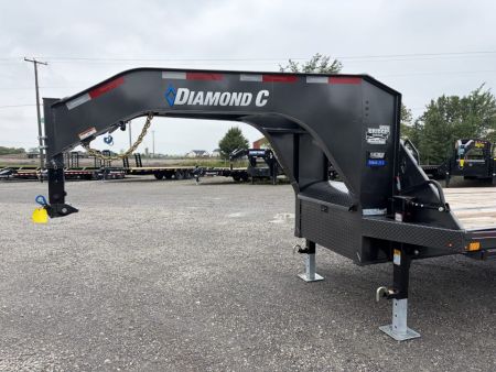 New 2026 Diamond C Trailers FMAX212L35X102MR (30' + 5' X 102") 25.9K Max Ramp Flatbed Trailer