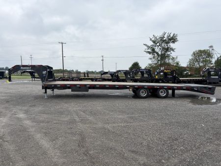 New 2026 Diamond C Trailers FMAX212L35X102MR (30' + 5' X 102") 25.9K Max Ramp Flatbed Trailer