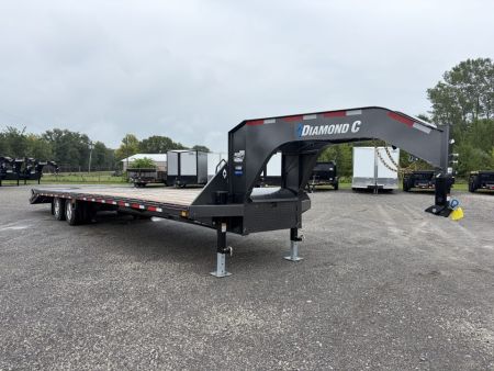 New 2026 Diamond C Trailers FMAX212L35X102MR (30' + 5' X 102") 25.9K Max Ramp Flatbed Trailer