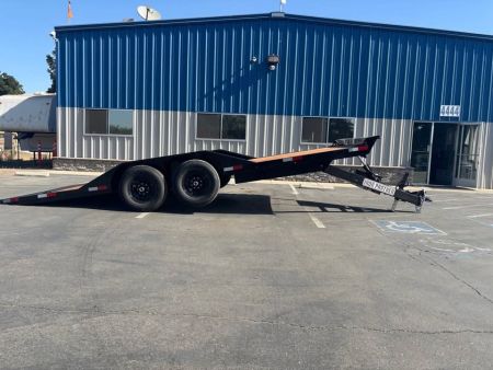 New 2026 Iron Panther Power Tilt Car / Racing Trailer 14,000 Lbs GVWR