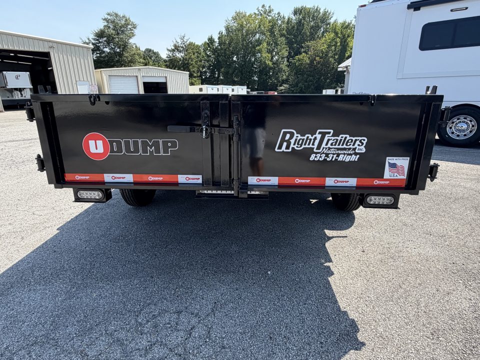 New 2027 7X14 U-Dump Trailer