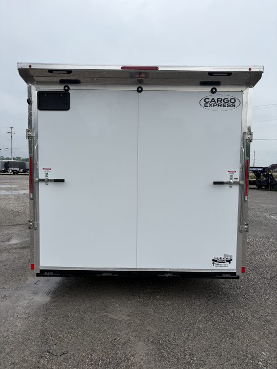 New 2027 CARGO EXPRESS K-SEC10224-100 (8.5' x 24') 9.9K XL SE Flat Top Sloped V-Nose Car Hauler