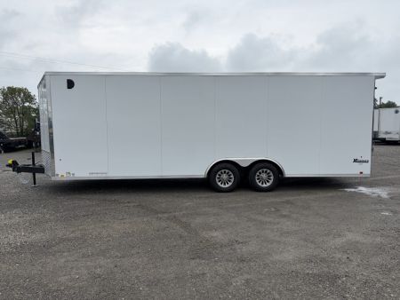 New 2027 CARGO EXPRESS K-SEC10224-100 (8.5' x 24') 9.9K XL SE Flat Top Sloped V-Nose Car Hauler