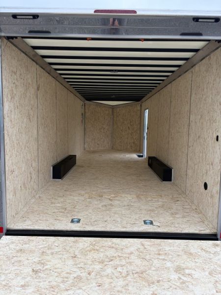 New 2027 CARGO EXPRESS K-SEC10224-100 (8.5' x 24') 9.9K XL SE Flat Top Sloped V-Nose Car Hauler