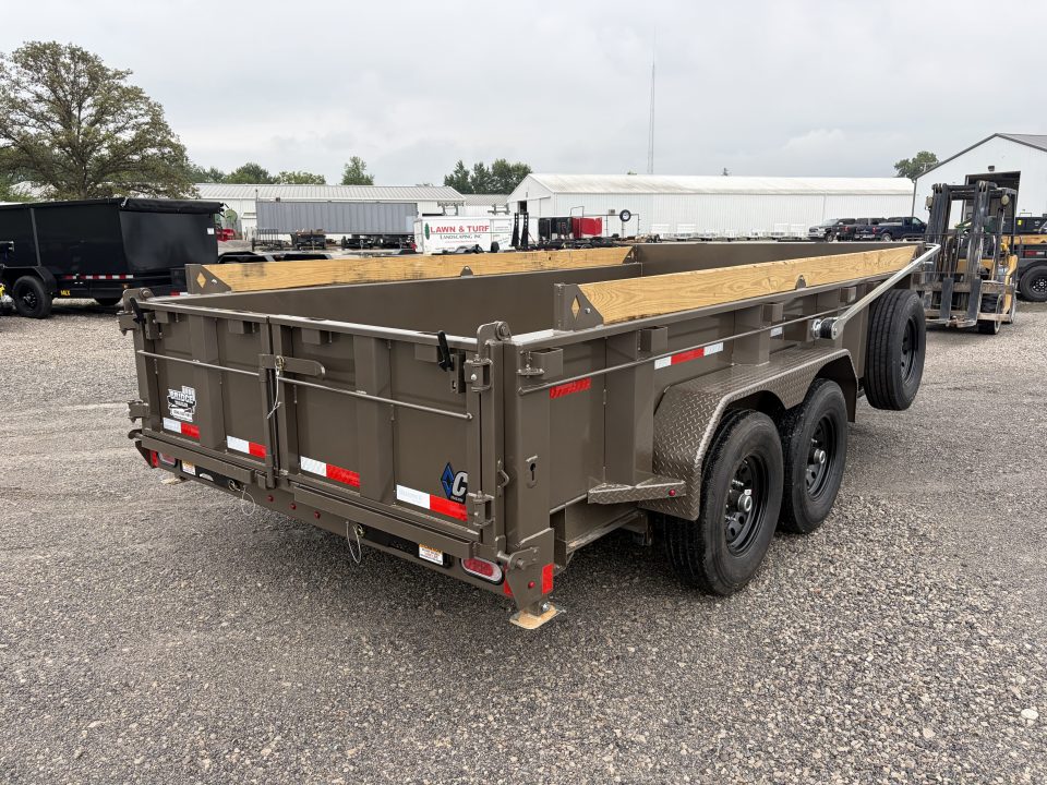 New 2027 Diamond C Trailers LPT207L14X82 (82" X 14') 15.5K Telescopic Dump Trailer
