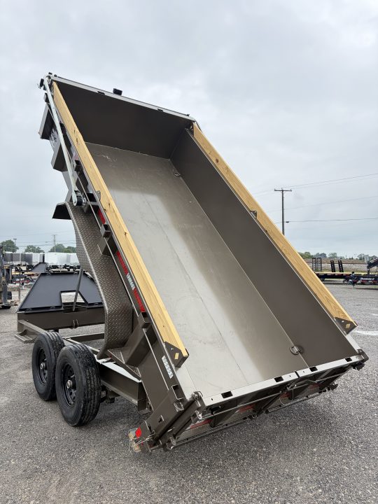 New 2027 Diamond C Trailers LPT207L14X82 (82" X 14') 15.5K Telescopic Dump Trailer