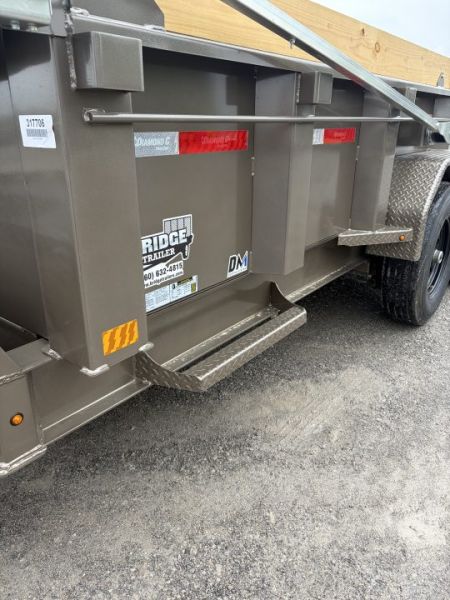 New 2027 Diamond C Trailers LPT207L14X82 (82" X 14') 15.5K Telescopic Dump Trailer
