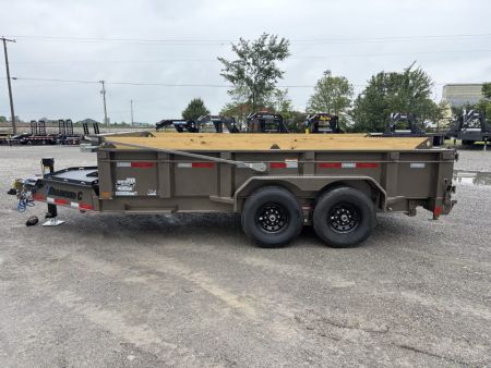 New 2027 Diamond C Trailers LPT207L14X82 (82" X 14') 15.5K Telescopic Dump Trailer