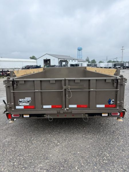 New 2027 Diamond C Trailers LPT207L14X82 (82" X 14') 15.5K Telescopic Dump Trailer