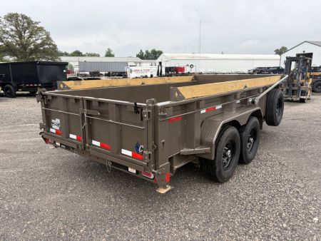 New 2027 Diamond C Trailers LPT207L14X82 (82" X 14') 15.5K Telescopic Dump Trailer