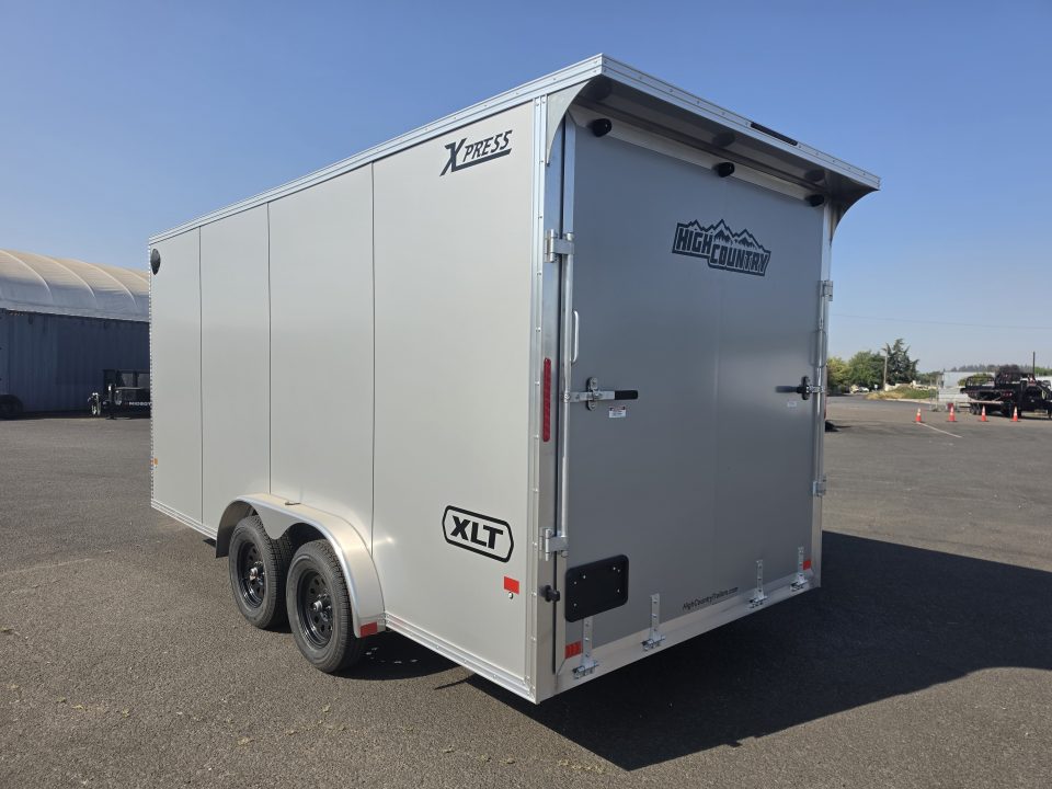 New 2027 ALCOM 7.5x16 XPRESS XLT Aluminum Enclosed Trailer w/ Upgrades 7K GVWR