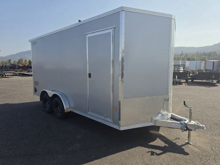 New 2027 ALCOM 7.5x16 XPRESS XLT Aluminum Enclosed Trailer w/ Upgrades 7K GVWR