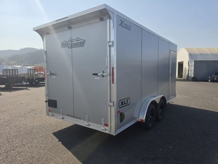 New 2027 ALCOM 7.5x16 XPRESS XLT Aluminum Enclosed Trailer w/ Upgrades 7K GVWR