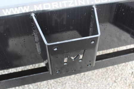 New 2027 Moritz 8' 6" x 20' + 4' Deckover Flatbed w/ Beavertail - Aluminum Ramps - 16,000# GVW