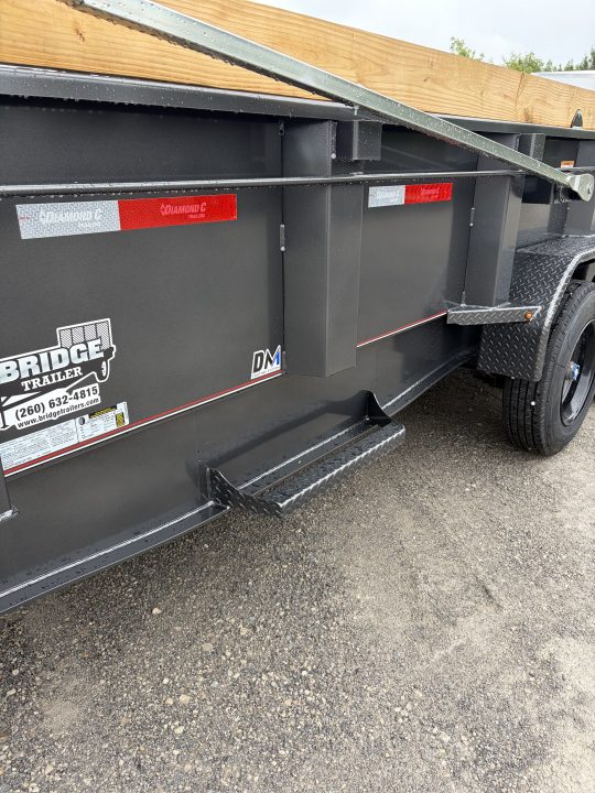 New 2027 Diamond C Trailers LPT208L16X81 (81" X 16') 18K Telescopic Dump Trailer