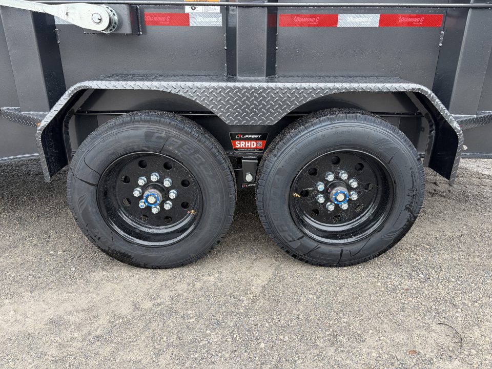 New 2027 Diamond C Trailers LPT208L16X81 (81" X 16') 18K Telescopic Dump Trailer
