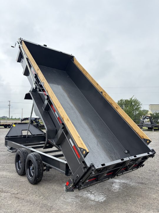 New 2027 Diamond C Trailers LPT208L16X81 (81" X 16') 18K Telescopic Dump Trailer