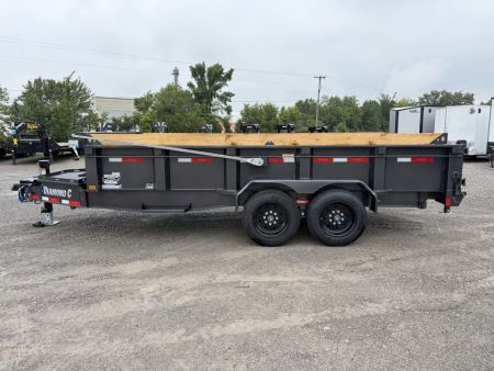 New 2027 Diamond C Trailers LPT208L16X81 (81" X 16') 18K Telescopic Dump Trailer