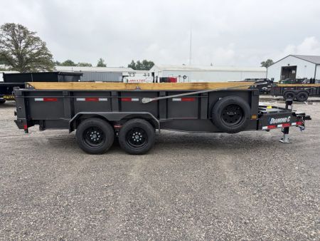 New 2027 Diamond C Trailers LPT208L16X81 (81" X 16') 18K Telescopic Dump Trailer